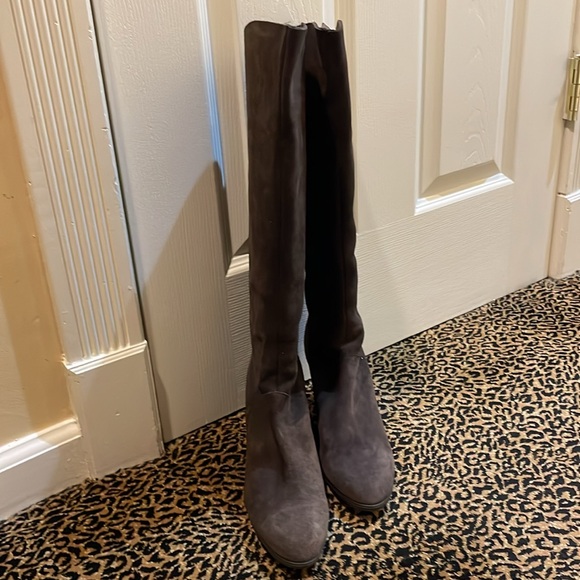 KORS Michael Kors tall brown suede boot size 9 - Picture 8 of 12